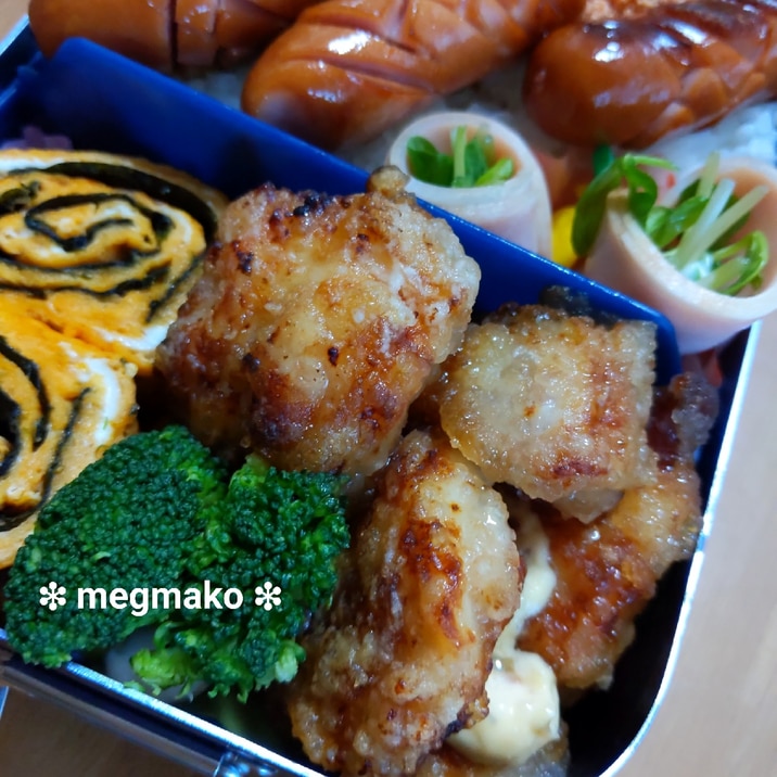 高校球児弁₊✼̥୭* めっちゃˈ簡単!チキン南蛮